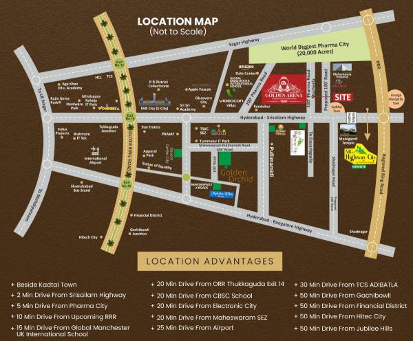  golden-arena Location Plan