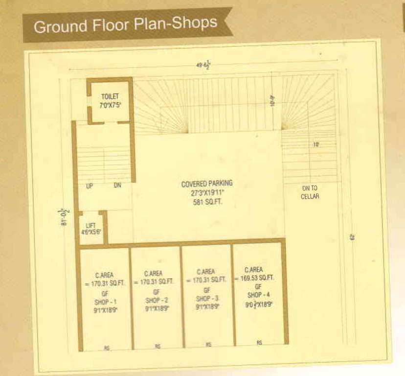  kalptaru Kalptaru Ground Floor Cluster Plan