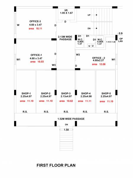 Devi Krupa Cluster Plan for 1st Floor devi-krupa Devi Krupa Cluster Plan for 1st Floor