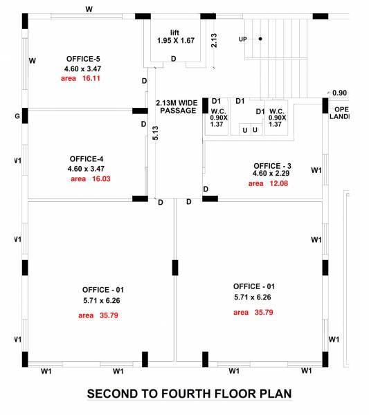 Devi Krupa Cluster Plan from 2nd to 4th Floor devi-krupa Devi Krupa Cluster Plan from 2nd to 4th Floor