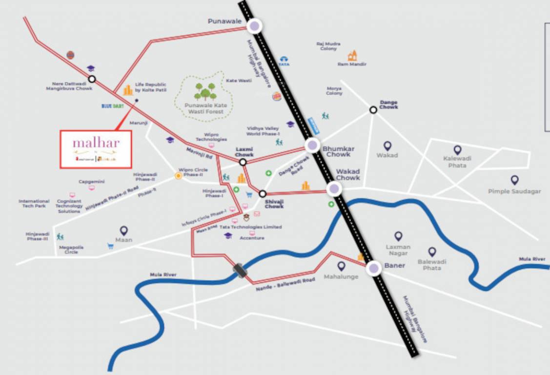  malhar phase iii Location Plan