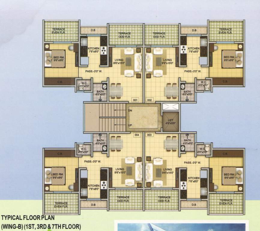  arcade c wing Shishodia Arcade C Wing Cluster Plan