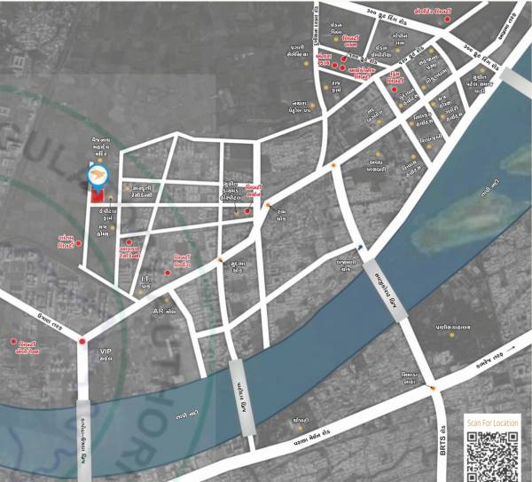  pavitram-liberty Location Plan