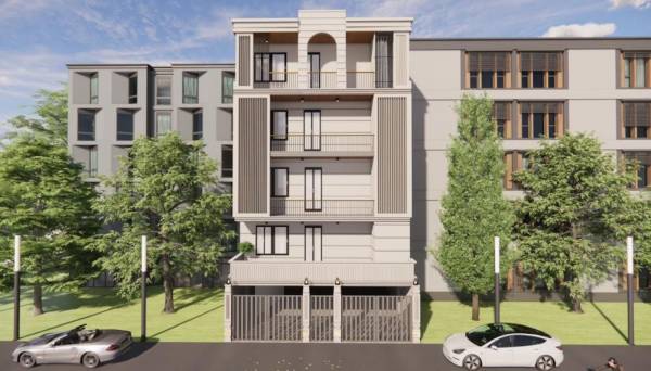 Elevation luxury-home-paschim-vihar Elevation