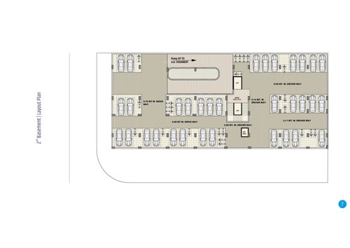  one-plus-business-point One Plus Business Point Cluster Plan for Basement 2 Floor