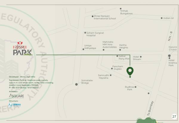  sundaram-park Location Plan