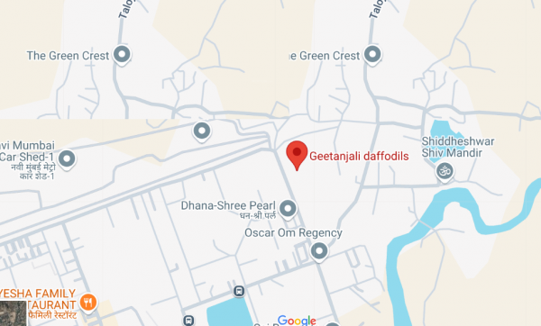  geetanjali-daffodils Location Plan