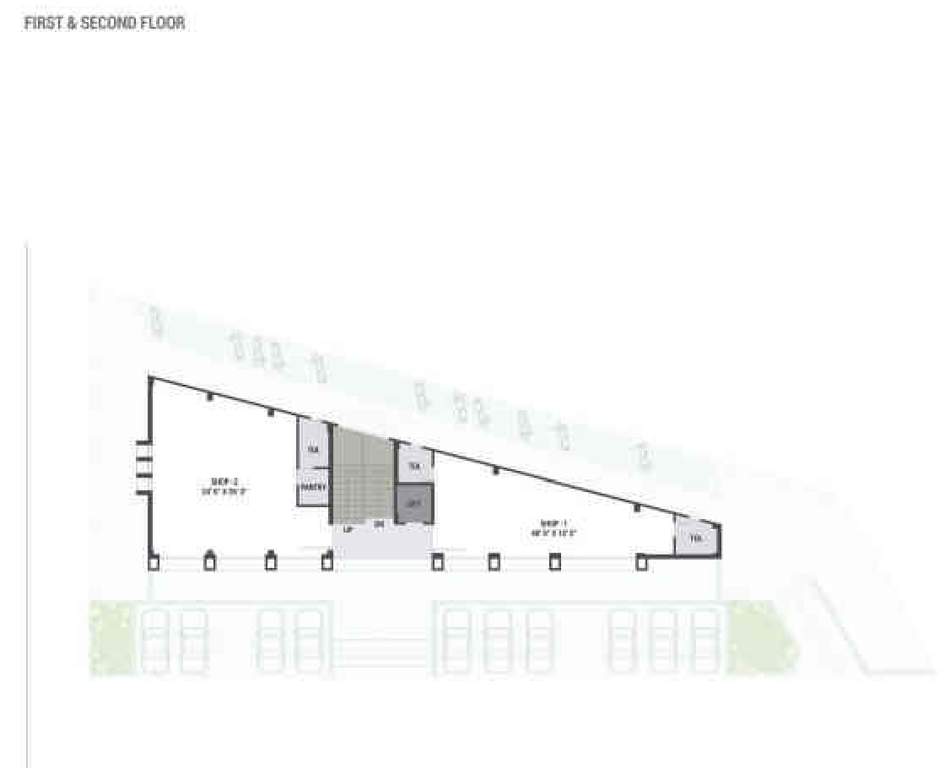  shrinivas super city phase 1 Super Plaza Cluster Plan from 1st to 2nd Floor