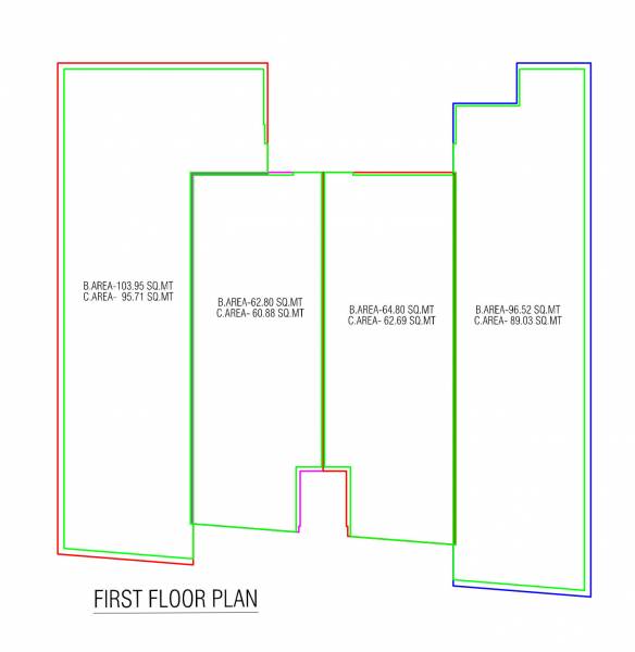  prime Prime Cluster Plan for 1st Floor