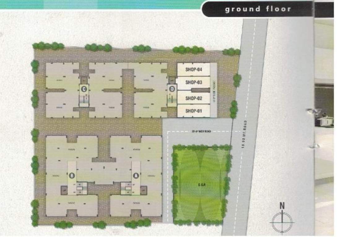  shivalay shivanand avenue Shivalay Shivanand Avenue Ground Floor Cluster Plan