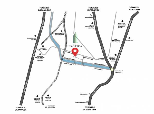  exotica Location Plan
