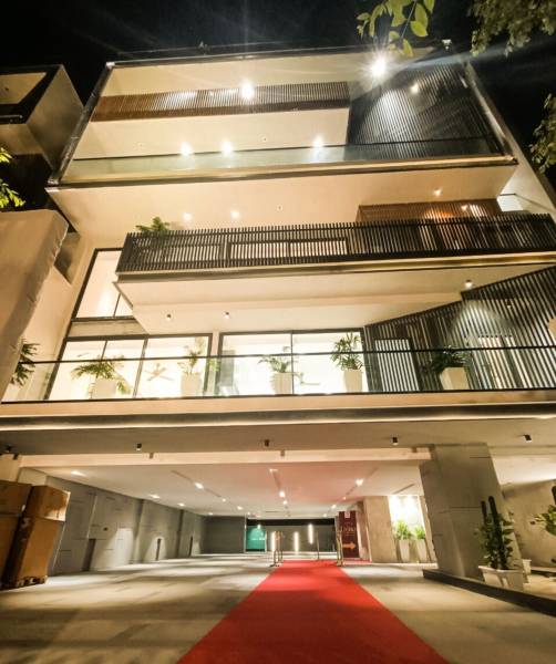 Elevation luxury-builder-floor-sushant-lok-1-inder-realty-zone Elevation