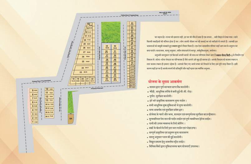  swaroop gold city 2 Layout Plan