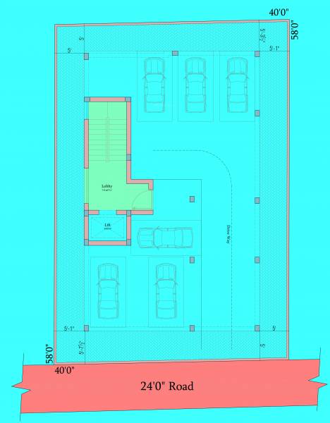  ms-swastika MS Swastika Cluster Plan For Ground Floor