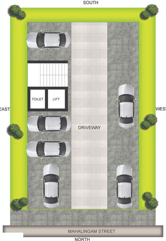  sai sukriti Sai Sukriti Cluster Plan for Ground Floor