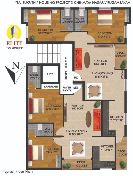  sai sukriti Sai Sukriti Typical Cluster Plan