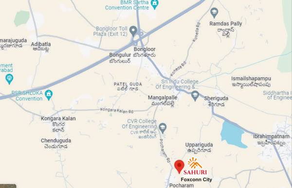  foxconn-city Location Plan