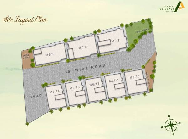 Layout Plan maruti-residency Layout Plan