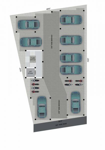  anna-baba-flats Anna Baba Flats Cluster Plan for ground Floor