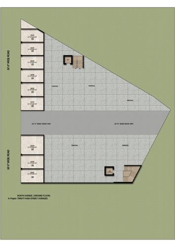Trinity High Steert North Avenue Cluster Plan for ground Floor high-steert-north-avenue Trinity High Steert North Avenue Cluster Plan for ground Floor
