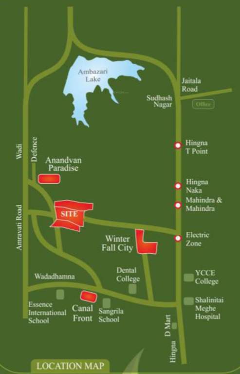  kingdom city 3 Location Plan