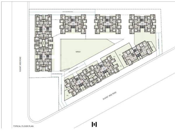  cleirmont Block 1,2,3,4,5,6,7&8 Typical Floor Cluster Plan