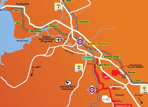  tulsi-kalash-city-phase-iii Location Plan