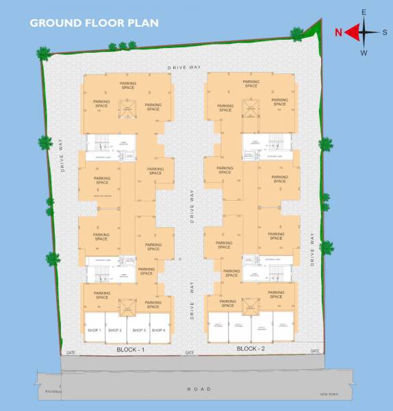  devi-durga Block 1 & Block 2 Cluster Plan