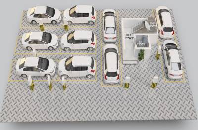  skyline Skyline Cluster Plan for ground Floor