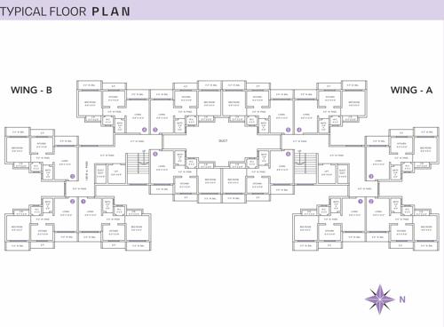  padamavati-royal Padamavati Royal Cluster Plan for Typical Floor