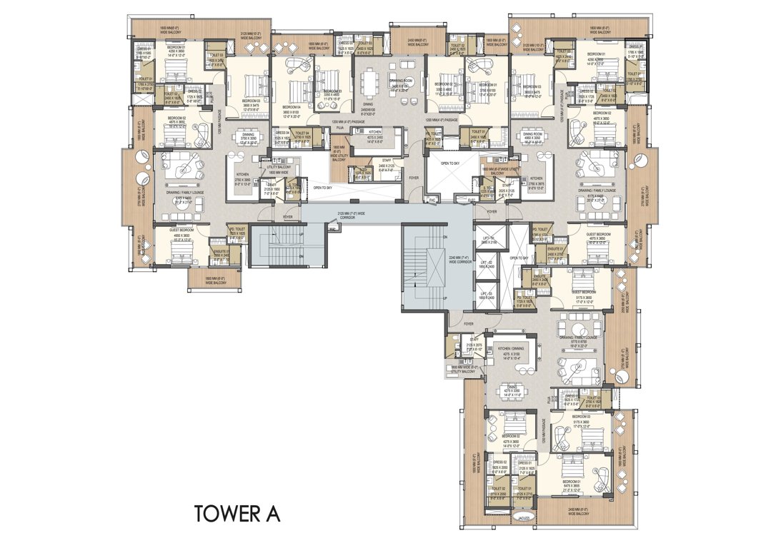  tatva Tatva Cluster Plan