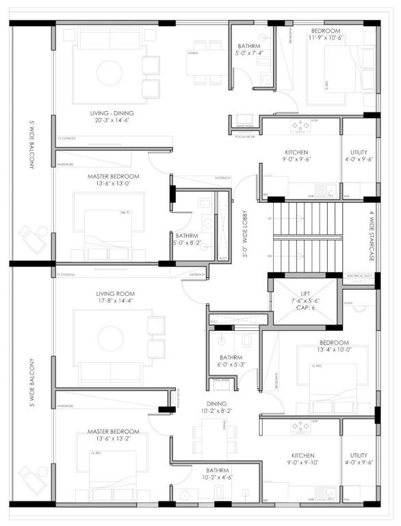  ramapriya jathin heights Ramapriya Jathin Heights Cluster Plan