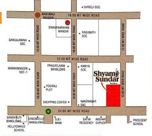  yashraj-shyam-sundar-residency Location Plan