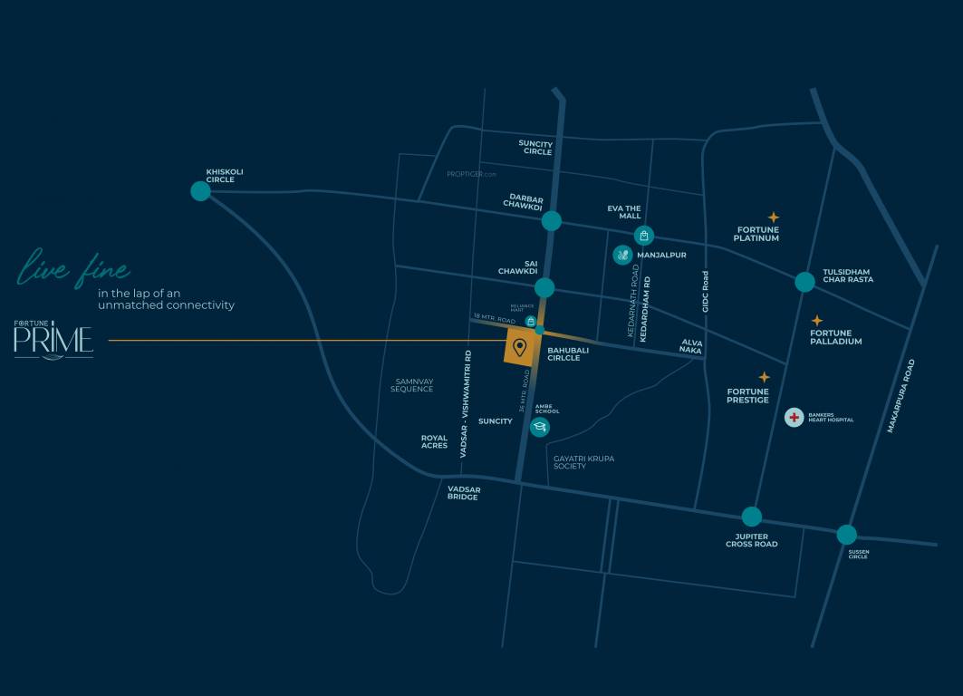  fortune prime Location Plan
