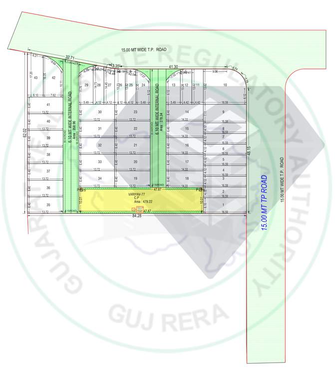  sitaram bunglows Layout Plan