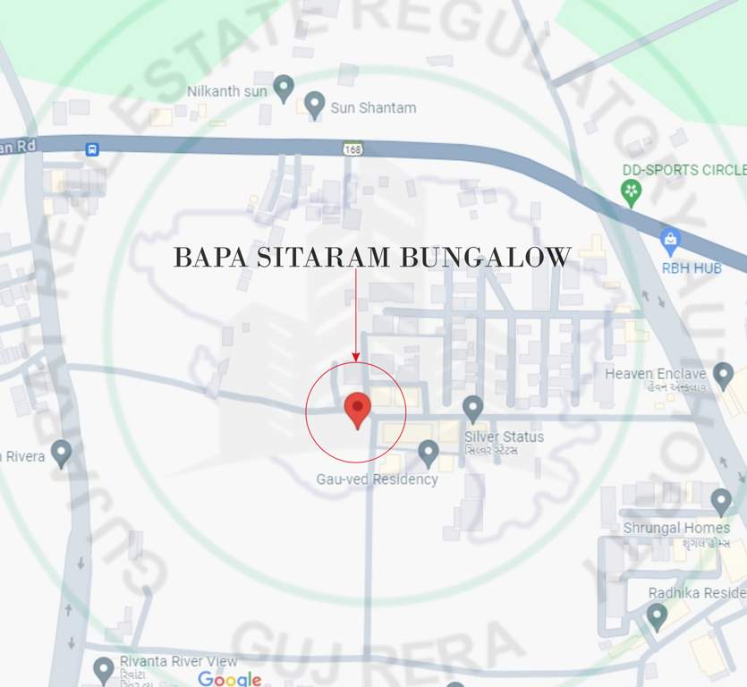  sitaram bunglows Location Plan