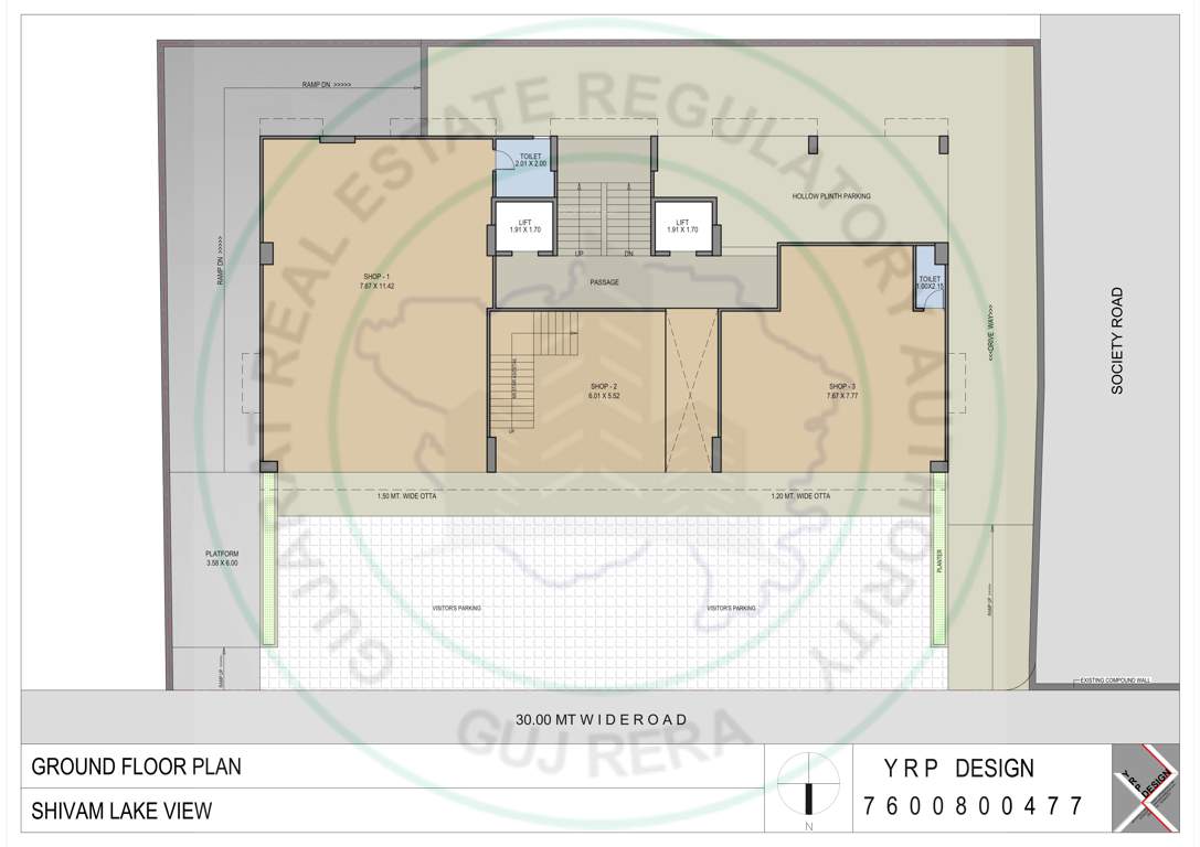  shivam lakeview Shivam Lakeview Ground Floor Cluster Plan