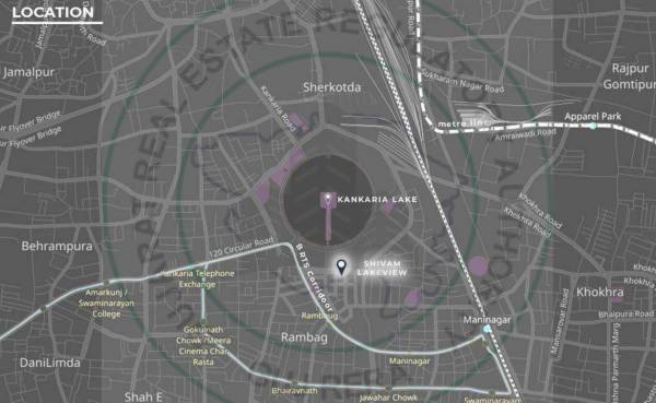  shivam-lakeview Location Plan