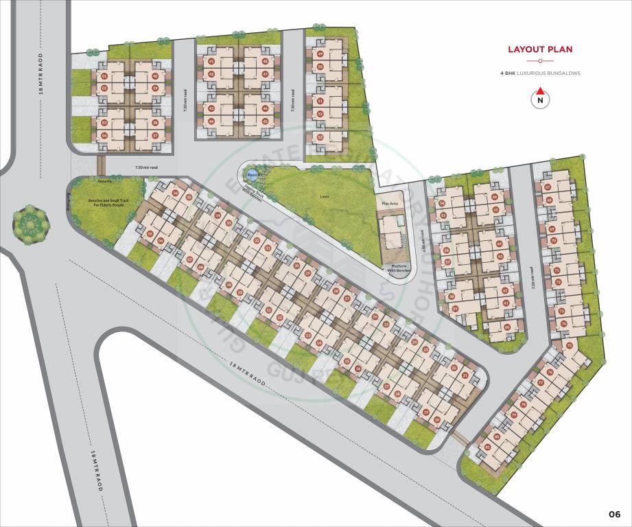  ananta villa Layout Plan