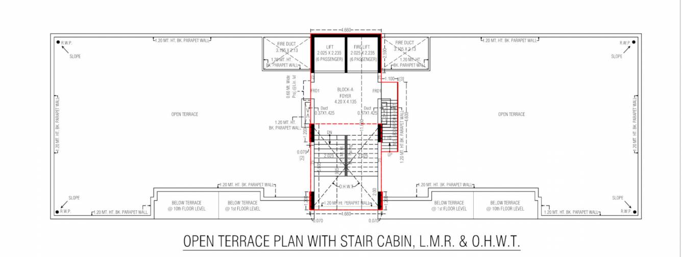  splendora 2 Block A Terrace Floor Cluster Plan