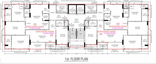  splendora-2 Block C Cluster Plan for 1st Floor