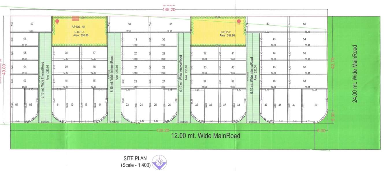  vaishnodevi elite homes Layout Plan