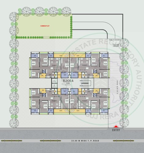  ved-sonic Ved Sonic Cluster Plan from 1st to 14th Floor