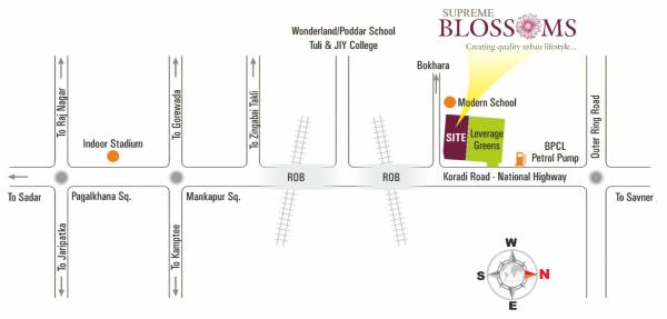 Location Plan supreme-blossoms Location Plan
