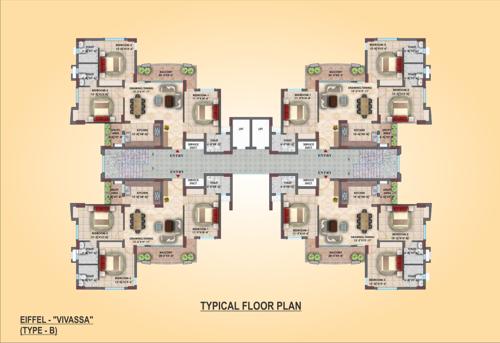  vivassa-estate Vivassa Estate B Typical Cluster Plan