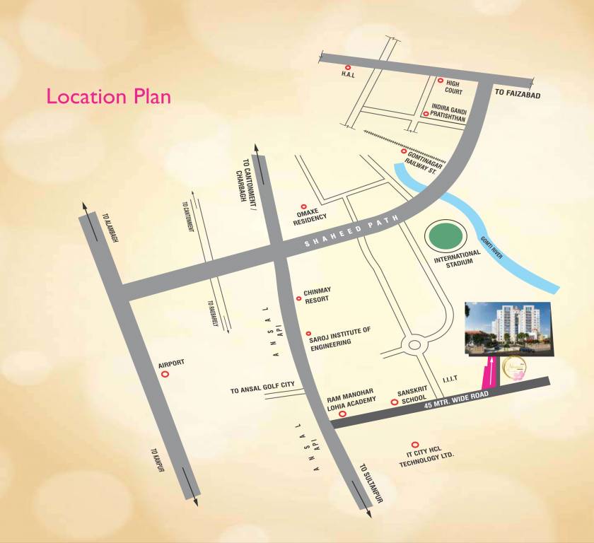  vivassa estate Location Plan