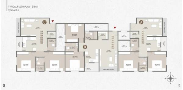 Heights Tower D Typical Floor Cluster Plan heights-tower-d Heights Tower D Typical Floor Cluster Plan