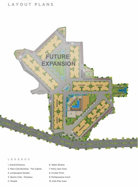 Layout Plan tropical-greens Layout Plan
