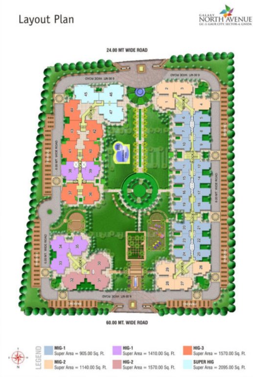  north avenue Layout Plan