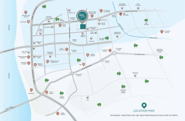 Location Plan vedant-bellavista Location Plan